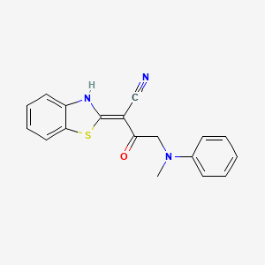 molecular formula C18H15N3OS B7746566 CID 5559713 