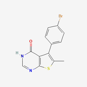 5-(4-bromophenyl)-6-methylthieno[2,3-d]pyrimidin-4(3H)-one