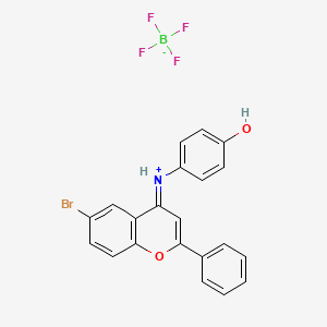 molecular formula C21H15BBrF4NO2 B7746812 CID 119075164 