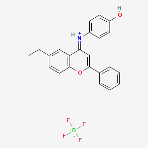 molecular formula C23H20BF4NO2 B7746822 CID 119075183 