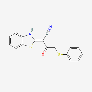 molecular formula C17H12N2OS2 B7746906 CID 5559717 