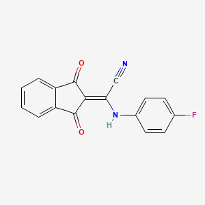 molecular formula C17H9FN2O2 B7747324 CID 709703 