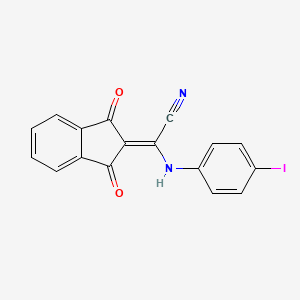 molecular formula C17H9IN2O2 B7747326 CID 7200273 