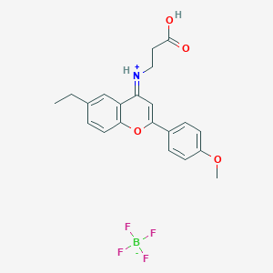 molecular formula C21H22BF4NO4 B7747664 CID 119075187 