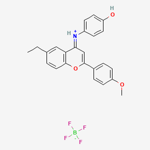 molecular formula C24H22BF4NO3 B7747677 CID 42621269 