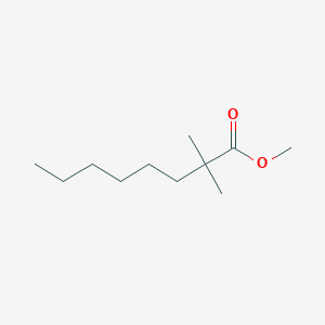 molecular formula C11H22O2 B077477 Methyl 2,2-dimethyloctanoate CAS No. 14250-74-9