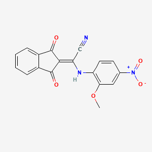 molecular formula C18H11N3O5 B7747797 CID 7200297 