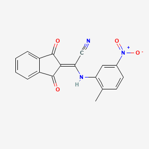 molecular formula C18H11N3O4 B7747799 CID 733971 