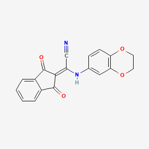 molecular formula C19H12N2O4 B7747822 CID 709772 