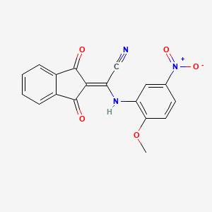 molecular formula C18H11N3O5 B7747827 CID 733975 