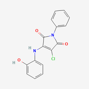 molecular formula C16H11ClN2O3 B7747850 CID 644485 