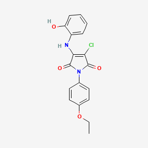 molecular formula C18H15ClN2O4 B7747853 CID 1092071 