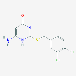 molecular formula C11H9Cl2N3OS B7748593 CID 973921 