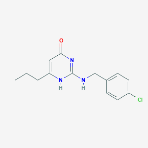 molecular formula C14H16ClN3O B7749089 CID 734785 