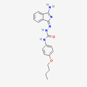 molecular formula C19H21N5O2 B7749223 CID 5544846 