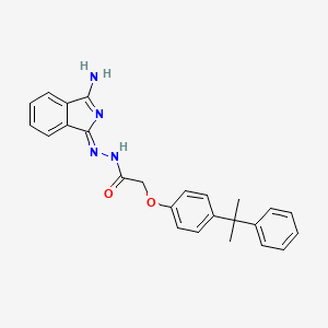 molecular formula C25H24N4O2 B7749234 CID 5449104 