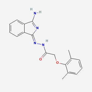 molecular formula C18H18N4O2 B7749269 CID 5398952 