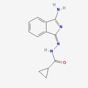 molecular formula C12H12N4O B7749280 CID 5398957 