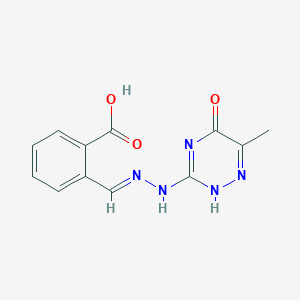 molecular formula C12H11N5O3 B7749649 CID 9692519 