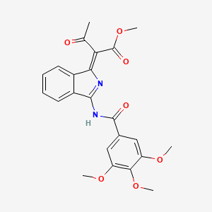 molecular formula C23H22N2O7 B7750191 CID 18590625 