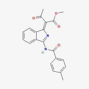 molecular formula C21H18N2O4 B7750200 CID 1629720 