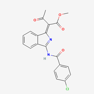 molecular formula C20H15ClN2O4 B7750204 CID 1629729 