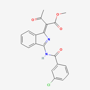 molecular formula C20H15ClN2O4 B7750210 CID 1629735 