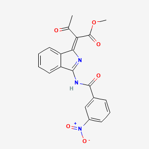 molecular formula C20H15N3O6 B7750214 CID 1629747 