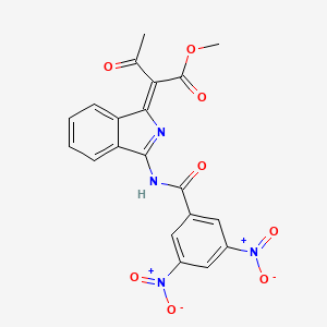 molecular formula C20H14N4O8 B7750228 CID 1629764 