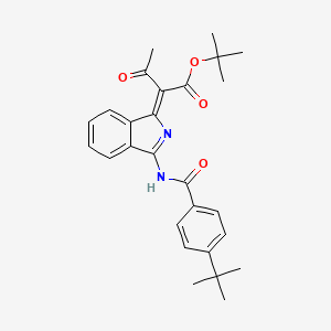 molecular formula C27H30N2O4 B7750314 CID 1629840 