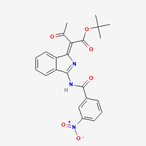 molecular formula C23H21N3O6 B7750366 CID 1629892 