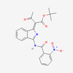 molecular formula C23H21N3O6 B7750374 CID 1629894 