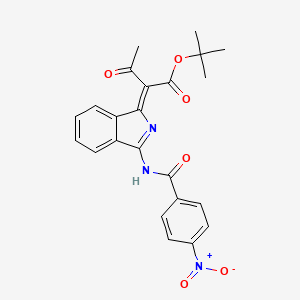 molecular formula C23H21N3O6 B7750381 CID 18590626 