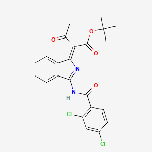 molecular formula C23H20Cl2N2O4 B7750384 CID 18593748 