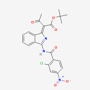 molecular formula C23H20ClN3O6 B7750389 CID 18590629 