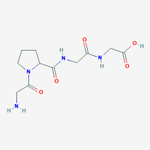 B077504 Glycyl-prolyl-glycyl-glycine CAS No. 13054-03-0