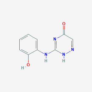 molecular formula C9H8N4O2 B7751300 CID 3163857 