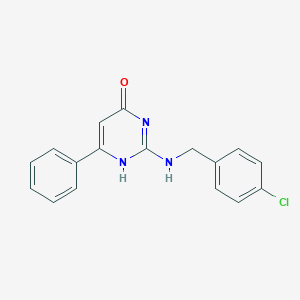 molecular formula C17H14ClN3O B7751309 CID 9122871 