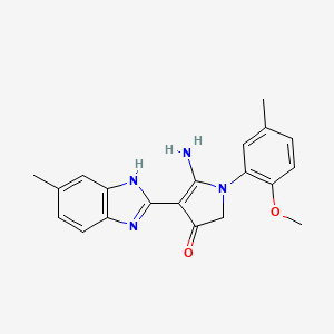 molecular formula C20H20N4O2 B7751488 CID 7540412 
