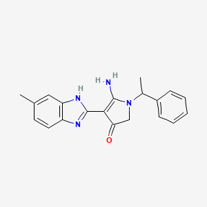 molecular formula C20H20N4O B7751506 CID 18593794 