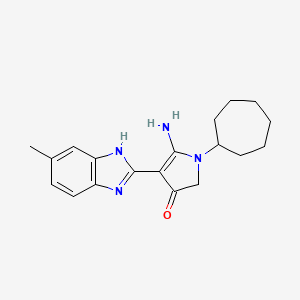 molecular formula C19H24N4O B7751519 CID 7540478 