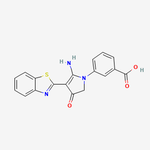 molecular formula C18H13N3O3S B7751550 CID 2345125 