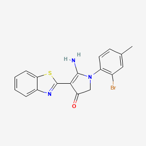 molecular formula C18H14BrN3OS B7751561 CID 7453605 