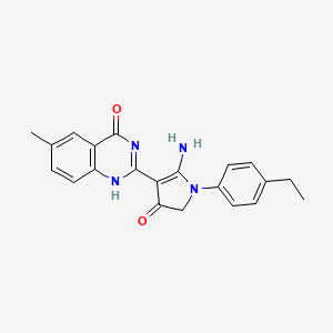 molecular formula C21H20N4O2 B7751647 CID 1580216 