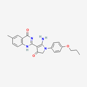 molecular formula C22H22N4O3 B7751654 CID 1580217 