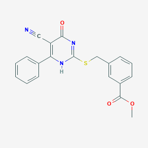 molecular formula C20H15N3O3S B7751740 CID 9123021 
