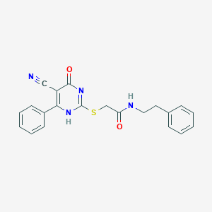 molecular formula C21H18N4O2S B7751760 CID 9123034 