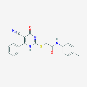 molecular formula C20H16N4O2S B7751775 CID 16957675 