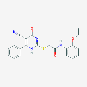 molecular formula C21H18N4O3S B7751778 CID 9123045 