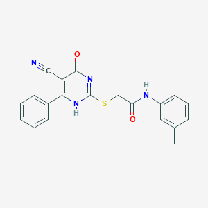 molecular formula C20H16N4O2S B7751785 CID 9123050 